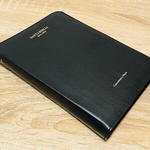 RVG Santa Biblia Edición de Bolsillo con Cierre, Zippered Bonded Leather Cover